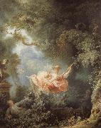 Jean Honore Fragonard The swing painting